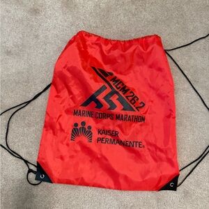 Marine corps marathon drawstring Bag